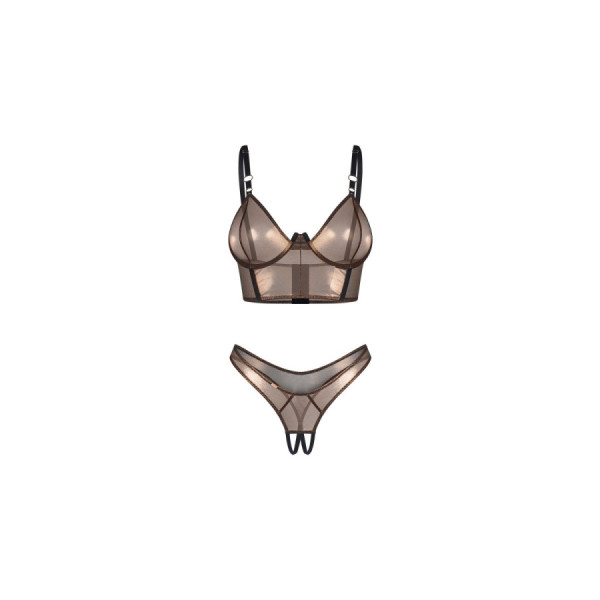 Soranna top et string ouvert